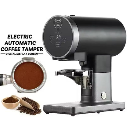 (Ready Stock)Eureka Disko 58mm Electric Automatic Tamper Flat Press Commercial Stainless Steel