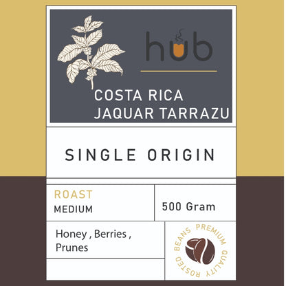 (Ready Stock)Fresh Roasted Arabica Coffee Bean Costa Rica Jaguar Tarrazu Single Origin Signature Blend 500g 1000g