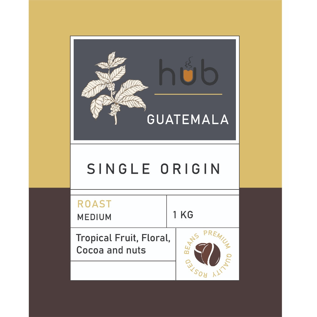 (Ready Stock)Fresh Roasted Arabica Coffee Bean Guatamela Single Origin Signature Blend 500g 1000g