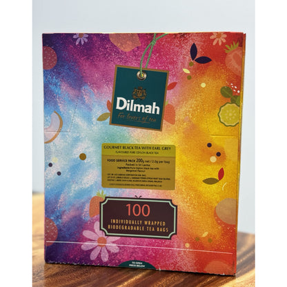 (Ready Stock)DILMAH Premium Individual Wrapped Biodegrable Tea Bag 100pcs Hotel Cafe Restaurant Serving